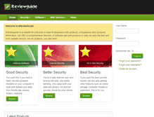 Tablet Screenshot of ereviewguide.com